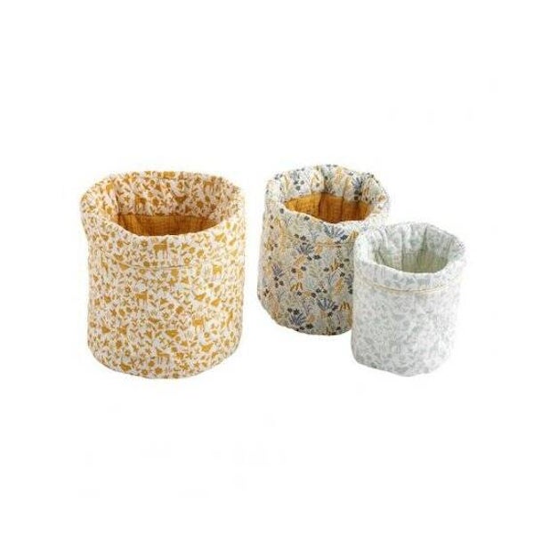 Lot de 3 paniers Promenons-nous - Sauthon