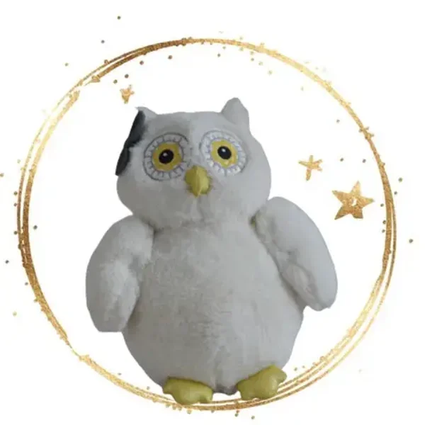 Oli la Chouette peluche d'hypnose pour le sommeil