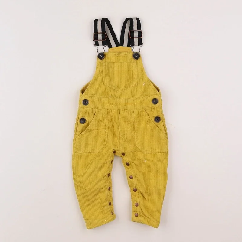 Salopette velours jaune 18M - Catimini