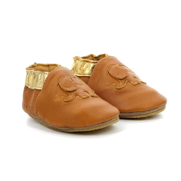 ROBEEZ CUTE ELEFANT SEMELLE CREPE CAMEL