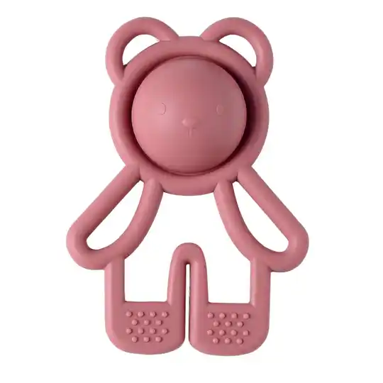 Anneau Dentition ours Pop-it Silicone - Nattou