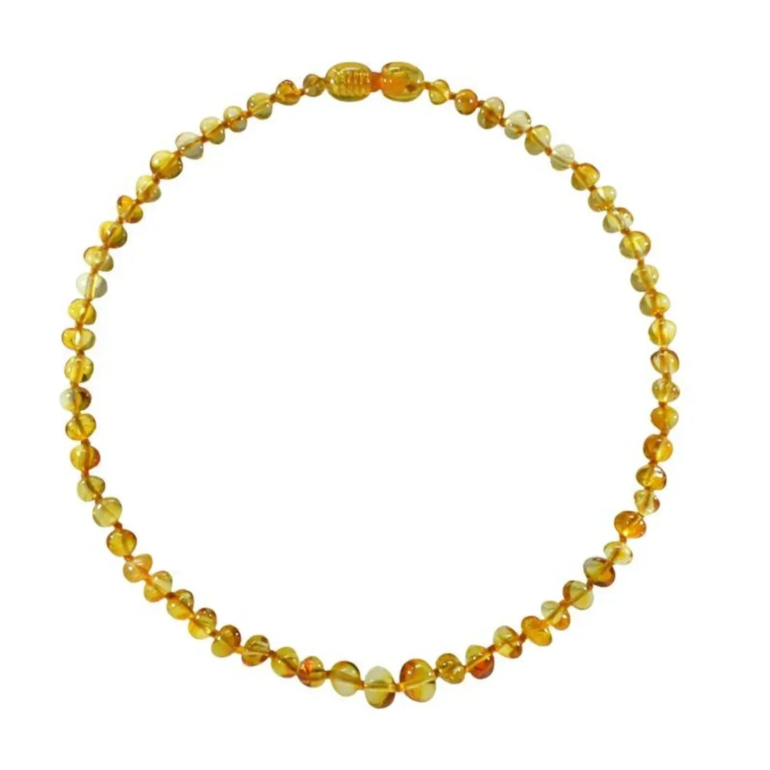 Collier bébé - Ambre & pierres naturelles - Irréversible bijoux