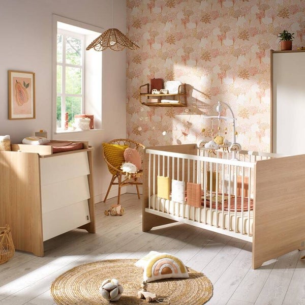 Chambre DUO VANILLE/CANNELLE + Plan à langer OFFERT - Sauthon