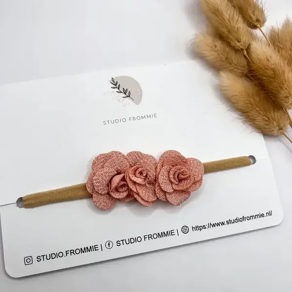 Bandeau boutons de rose - Studio Frommie