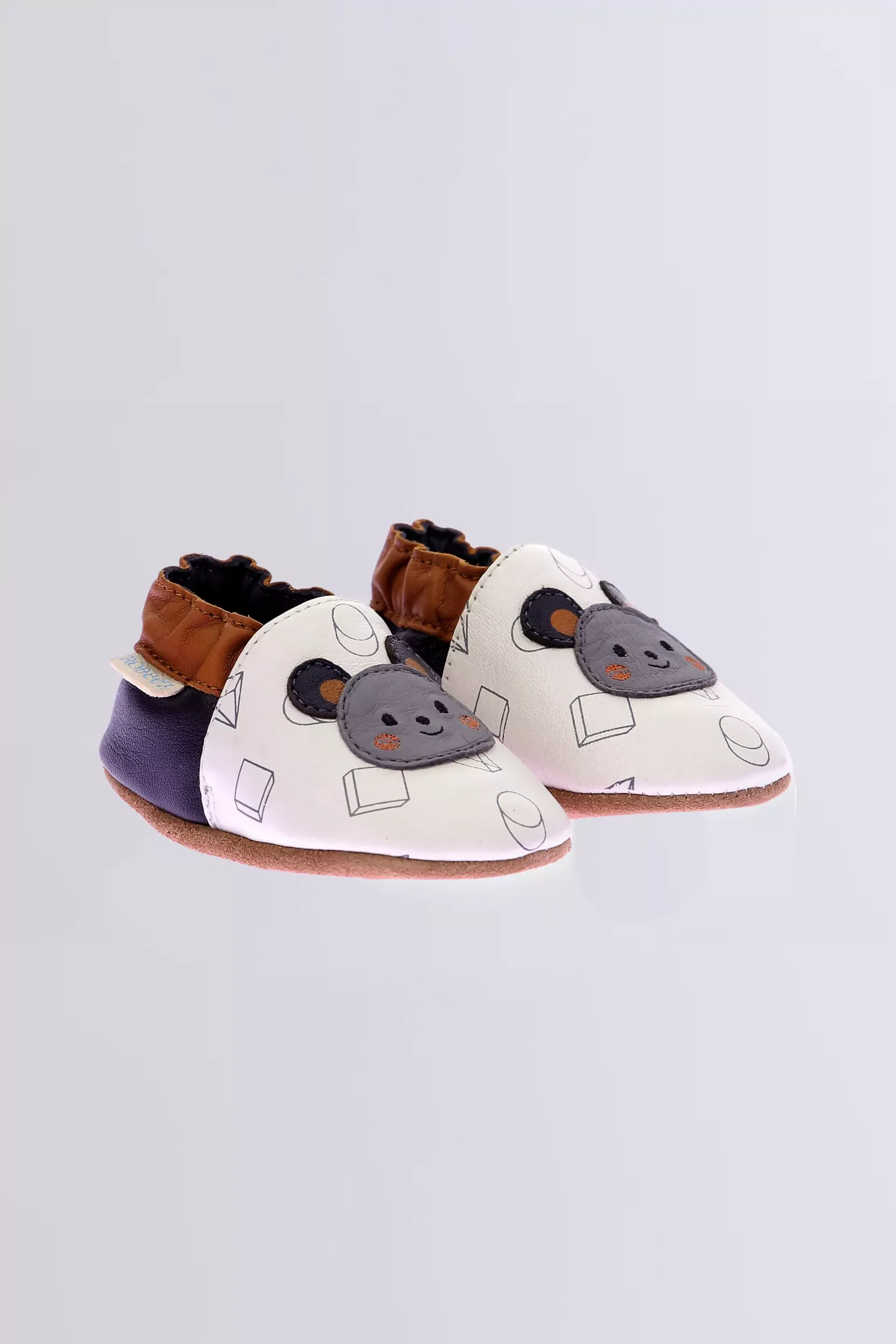 ROBEEZ GEOMETRIC STYLE BLANC CASSE