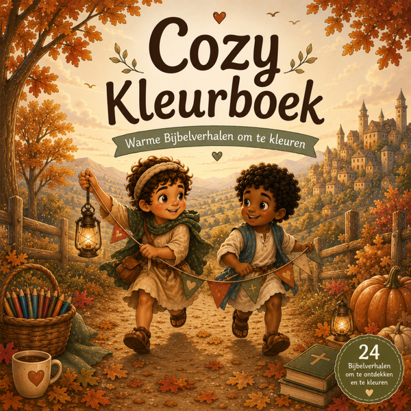 Cozy Kleurboek Herfst | Christelijk Kleurboek Kinderen