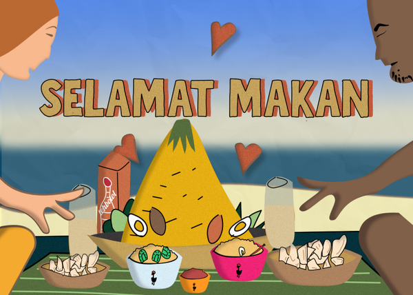 Selamat Makan-kaart
