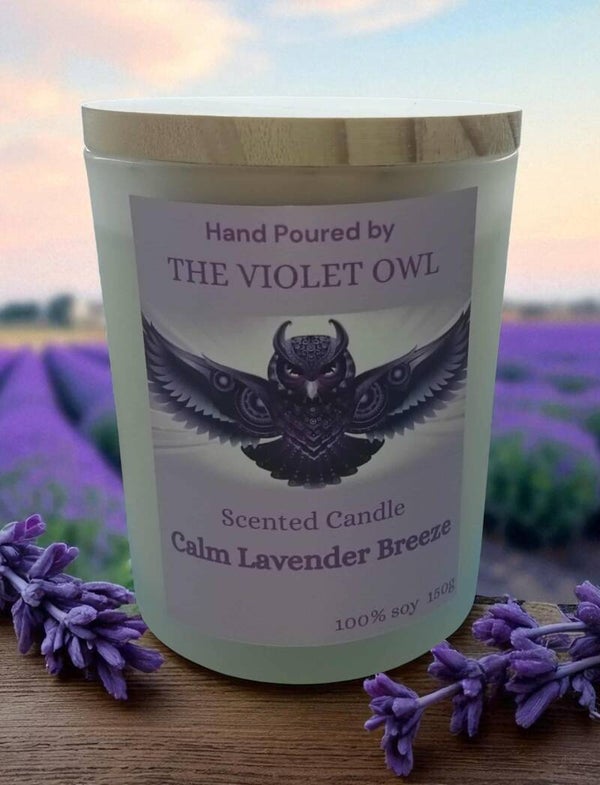Calm Lavender Breeze Candle 150g