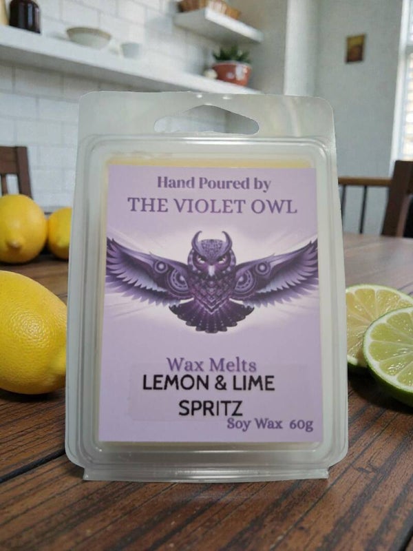 Lemon & Lime Spritz Soy Wax Melts – 60g