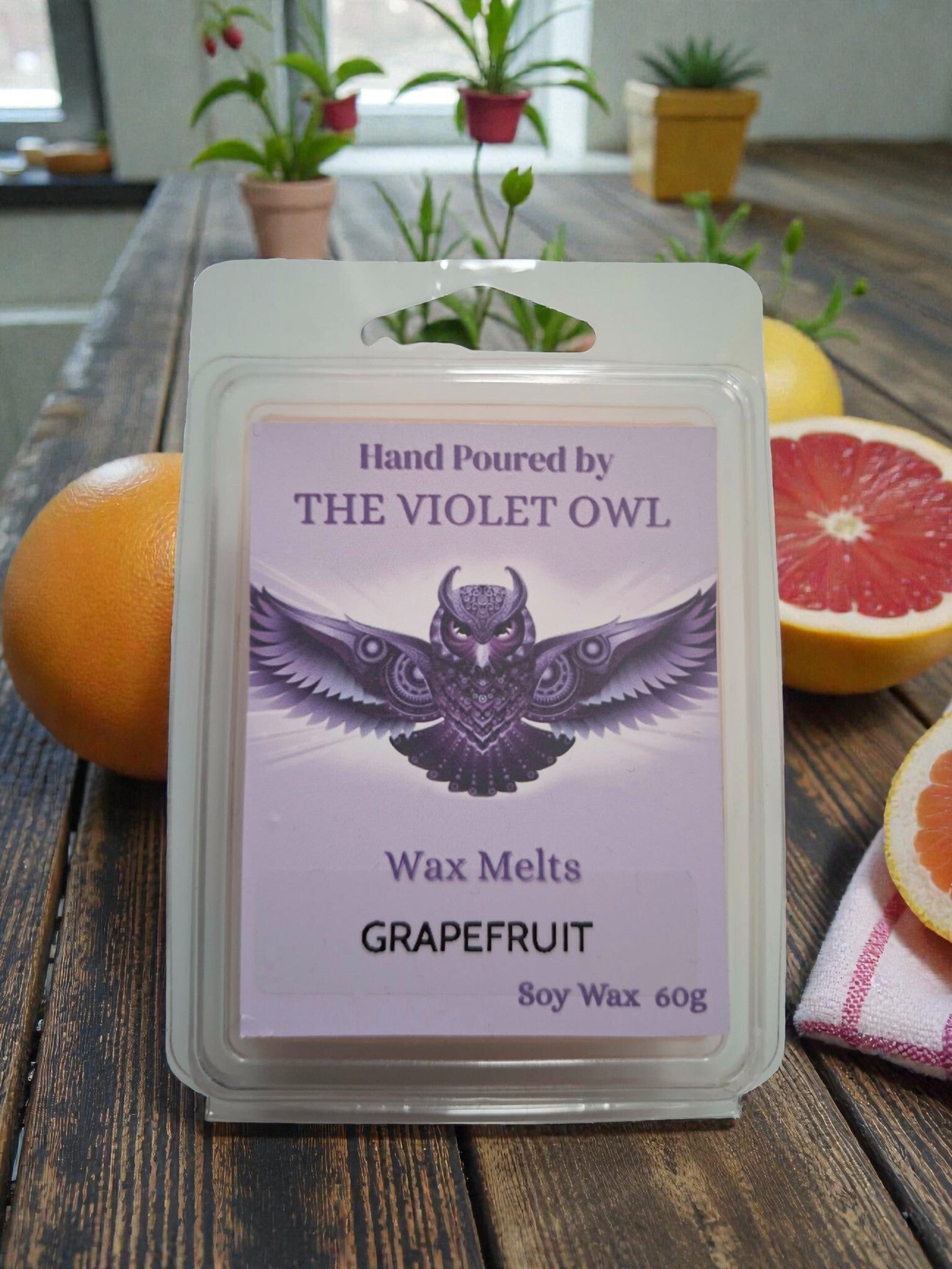 Grapefruit soy wax melts - 60g