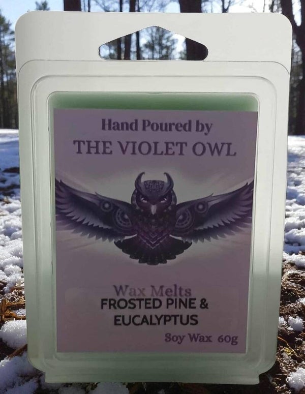 Frosted Pine & Eucalyptus Soy Wax Melts – 60g