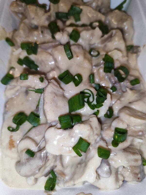 Poulet au champignons