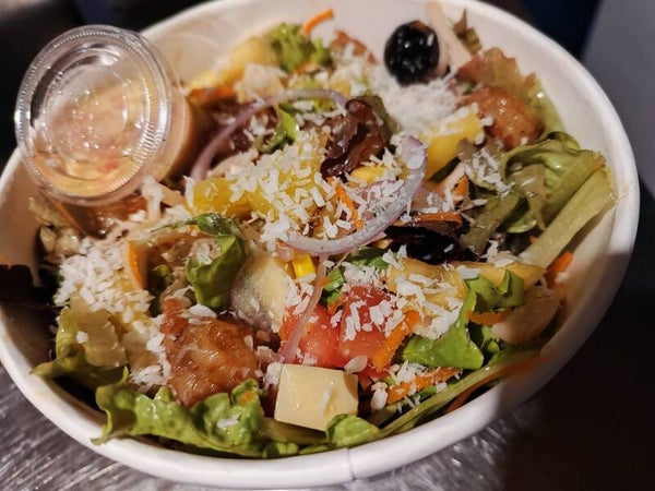 Salade l'ananas coco