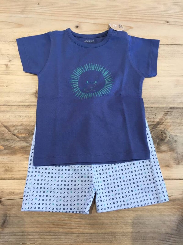 2-delige set bio katoen