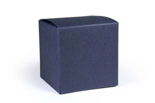 Nachtblauw kubus
