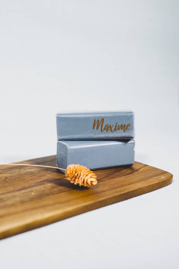 Zeep bar (set van 12) - Silver Blue