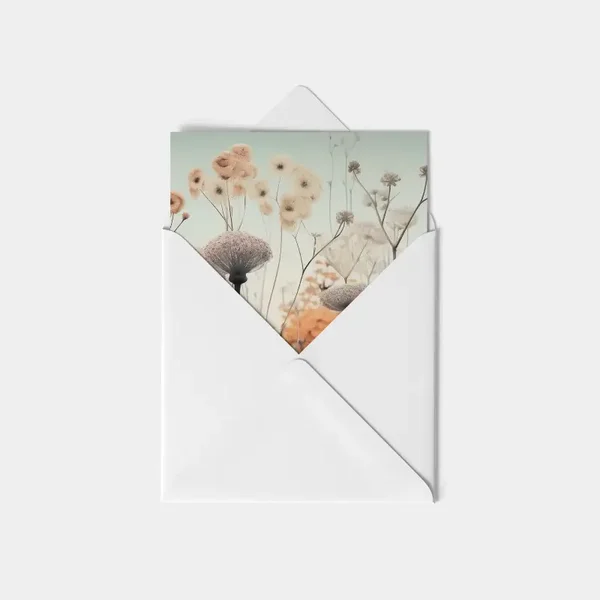 Wenskaart - Veldbloemen