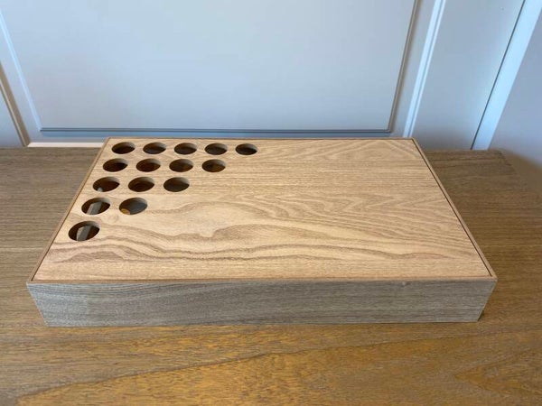 Dienblad voor pet tube - naturel