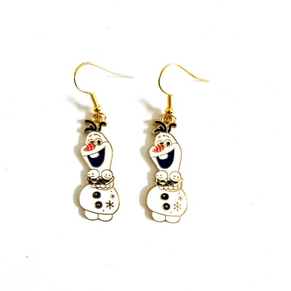 ☃️ Disney's Olaf "Warm Hugs" Enamel Drop Earrings