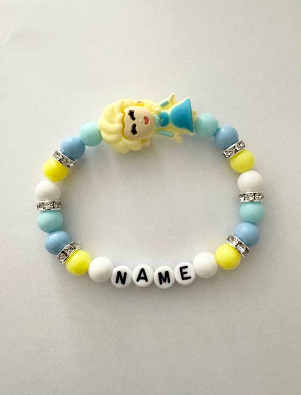 Handmade Princess Elsa Personalised Bracelet