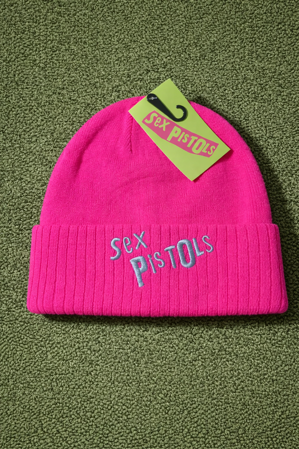 Sex Pistols Pink Beanie