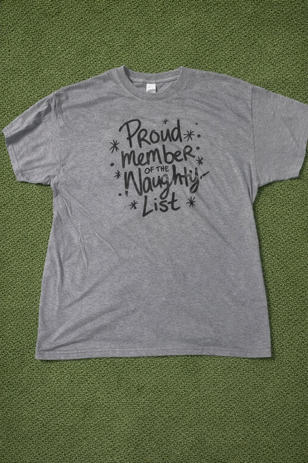Naughty List Graphic Tee