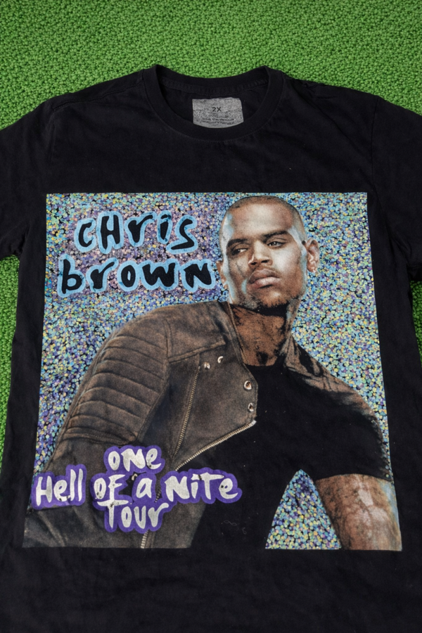 2015 Chris Brown “One Hell of a Nite Tour” T-shirt