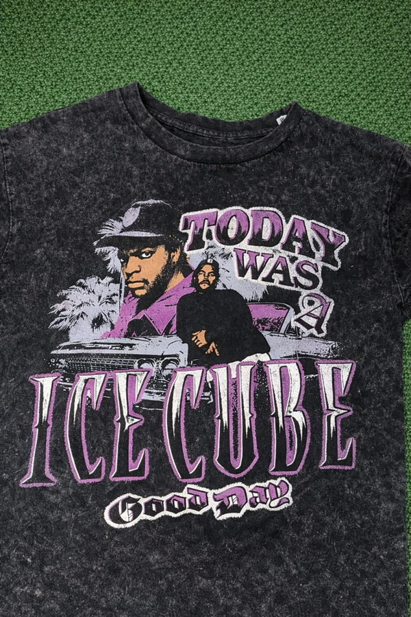 Ice Cube “Today Was a Good Day” Acid Wash Tee