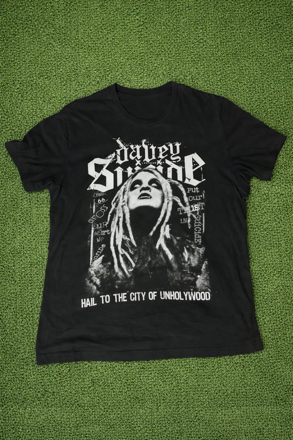 Davey Suicide “Hail to the City of Unholywood” Tee