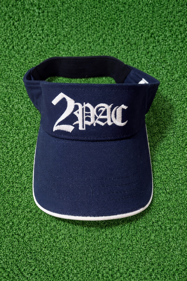 Vintage 2Pac Embroidered Navy visor