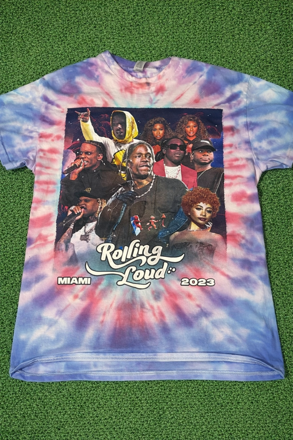 Rolling Loud Miami 2023 Tie-Dye Tee