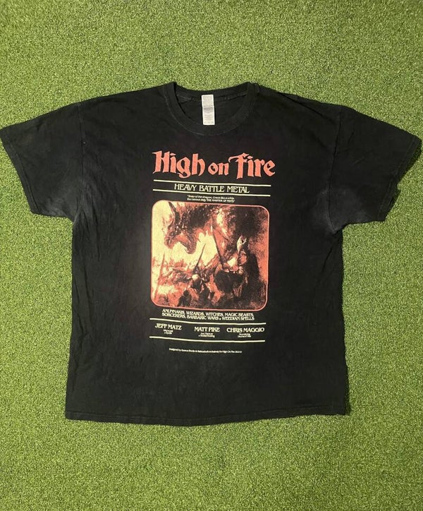 High on Fire Band Tee