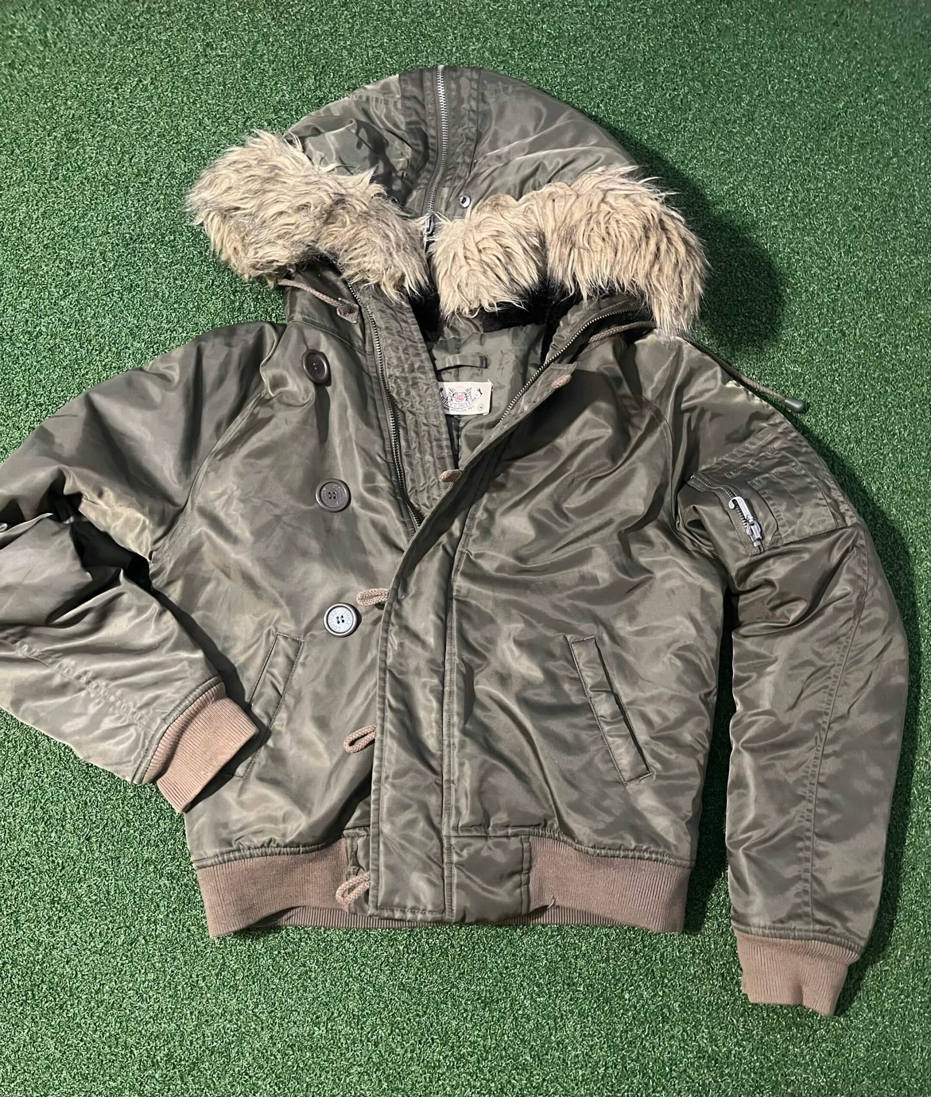 Juicy Couture Faux Fur Hooded Jacket