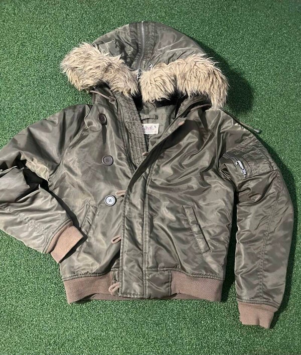 Juicy Couture Faux Fur Hooded Jacket