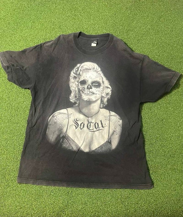 SoCal Skull/Pin-Up Tee
