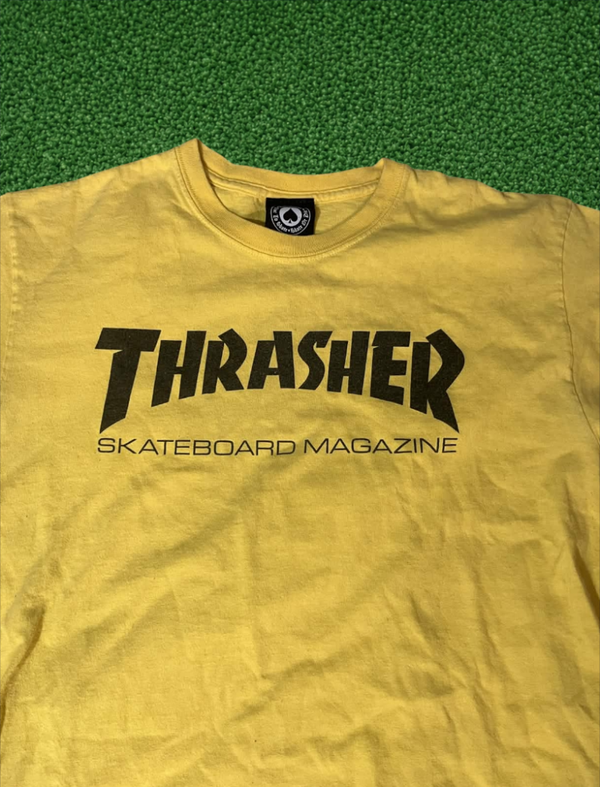 Thrasher Skate Mag Tee (Yellow)