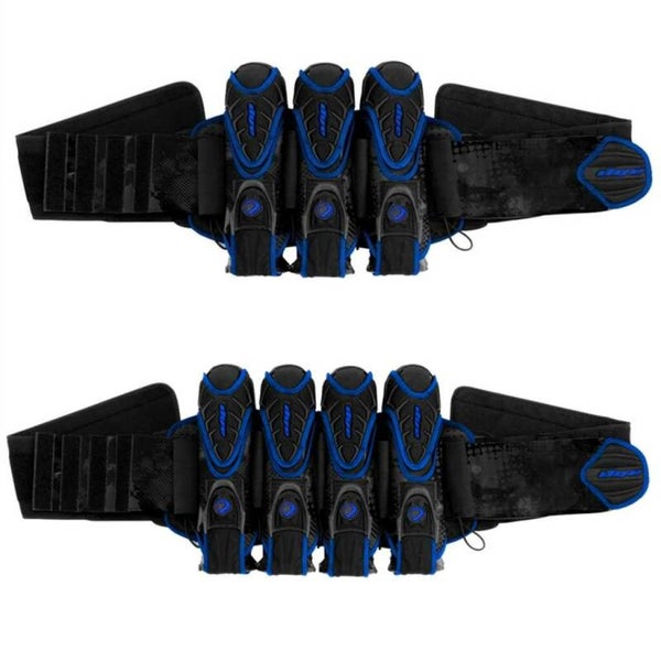 DYE Assault Harness Blue – Paintball Battlepack / Pod Harness