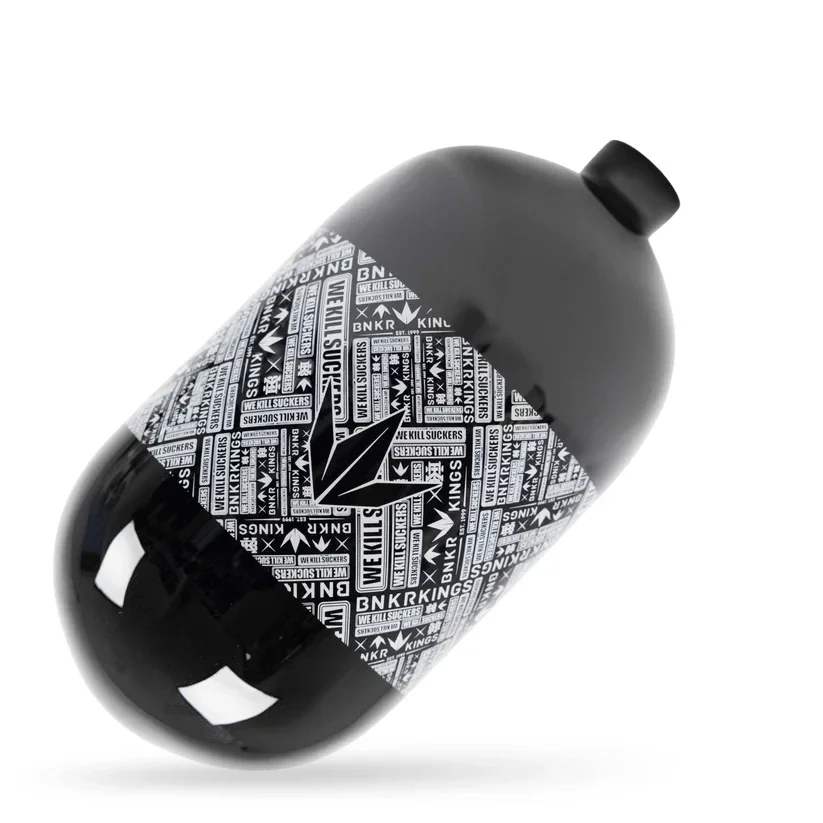 Bunkerkings FN Lite Air Bottle - 1.3 Liter 300 bar - Schwarzer WKS