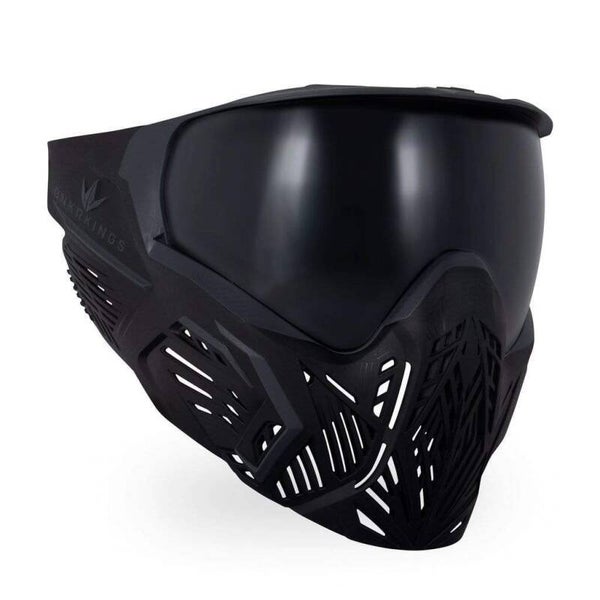 Bunkerkings CMD Paintball Maske Pechschwarz