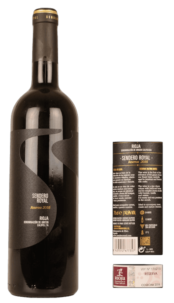 Sendero Royal Reserva 24 meses en barrica