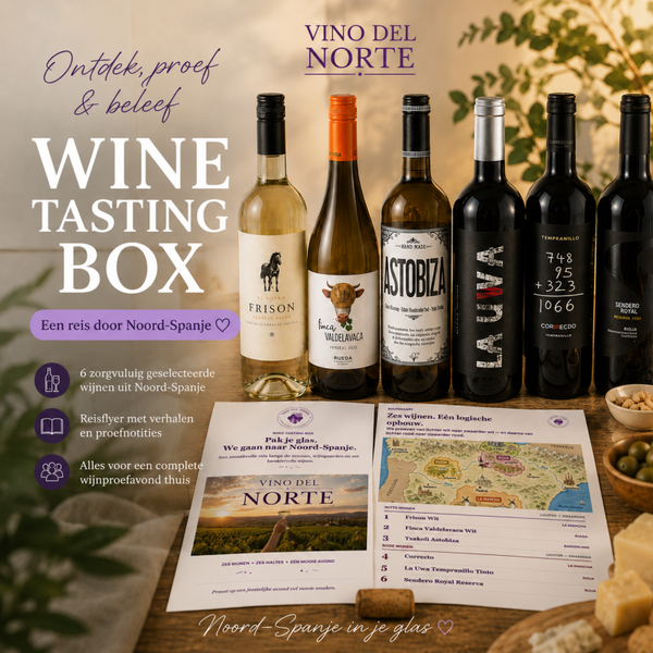 Wine tasting Box, een reis door Spanje