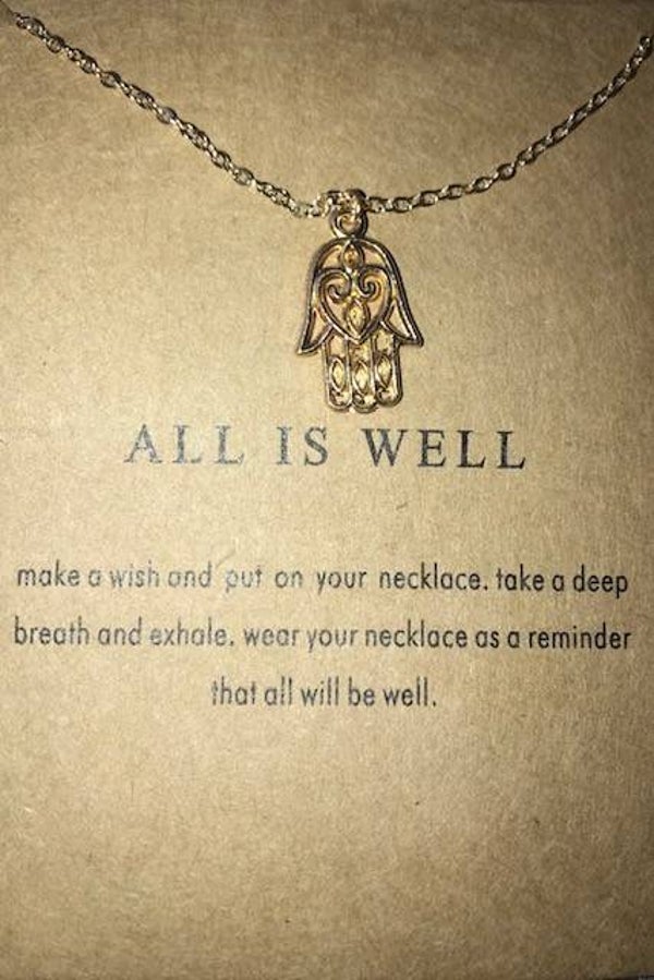 ketting ALL IS WELL