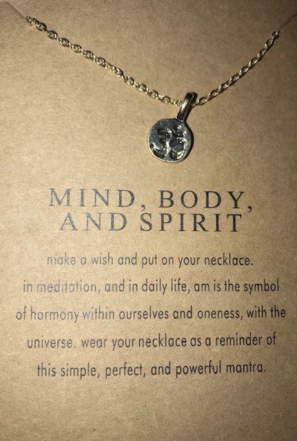 ketting MIND BODY, AND SPIRIT