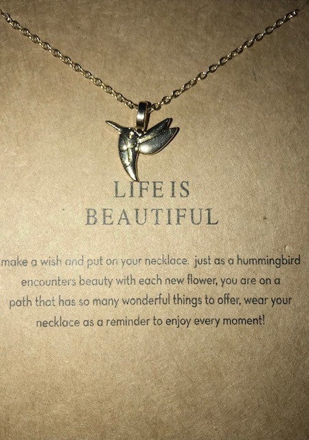 ketting LIFE IS BEAUTIFUL