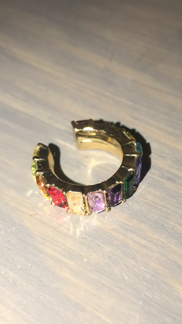 earcuff gekleurd