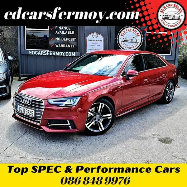 Audi A4 2.0 TDI 150 BHP S-Line 2016 (162)