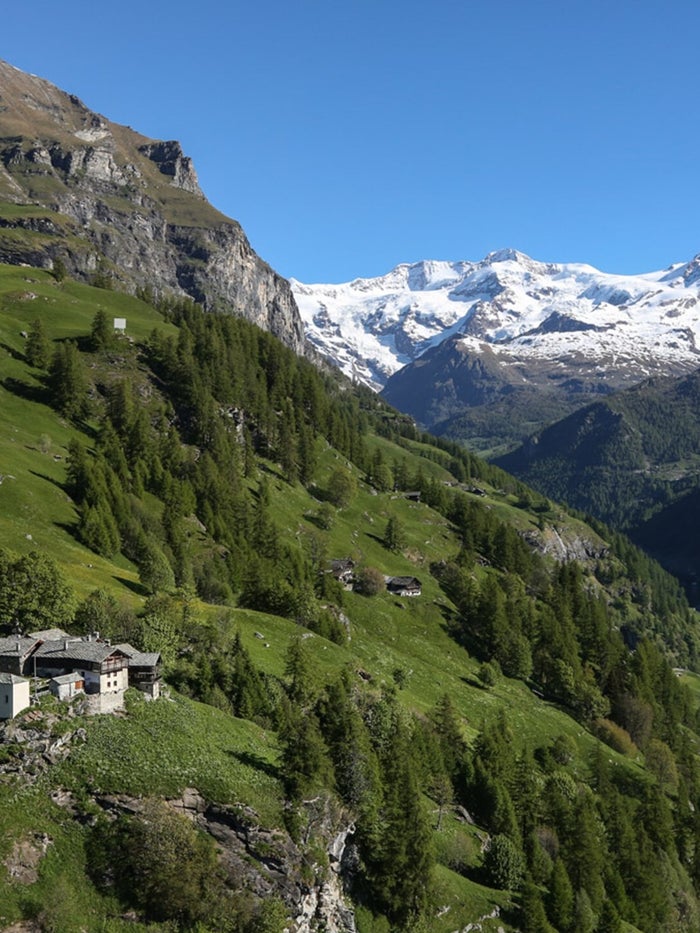Rifugio Grand Tournalin, hooggelegen berghut tijdens de Aosta-beginnerstocht