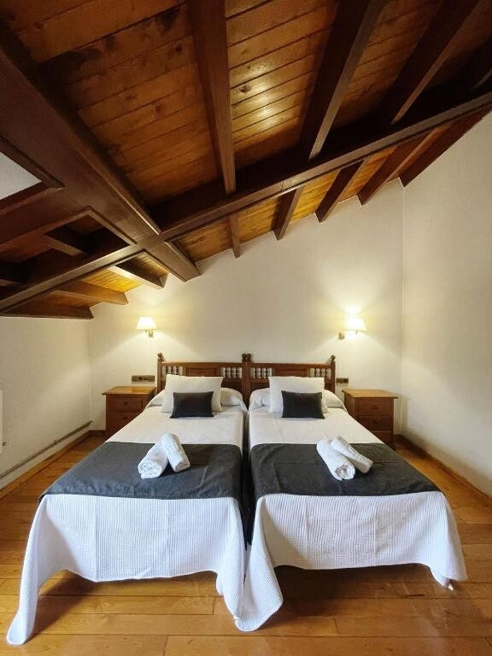 Slaapzaal in een refugio tijdens de huttentocht door de Picos de Europa