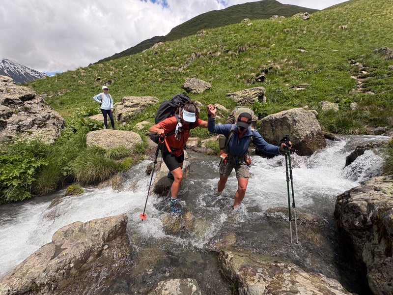 Trektocht door de Kaukasus in Georgië