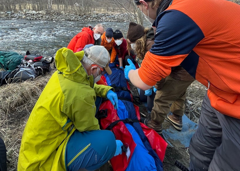 Wilderness First Aid cursus groepsfoto